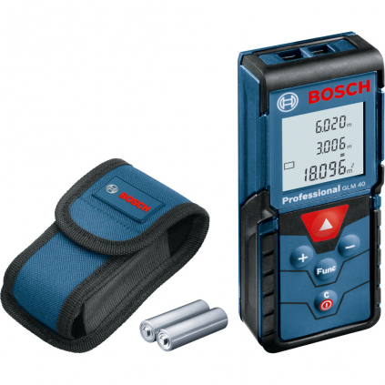 0601072900 Bosch Laserový merač vzdialeností GLM 40 3165140790406 - 
