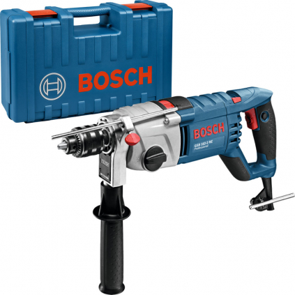 060118B000 Bosch Dvojrýchlostná príklepová vŕtačka GSB 162-2 RE 3165140472050 - 