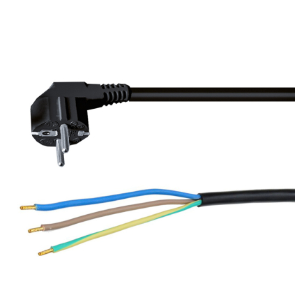 PF04 Solight flexo šnúra, 3x 1mm2, čierna, 2m 8595092122027 - 1