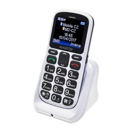 A321WT Aligátor A321 Senior biely + Stolová nabíjačka A321WT 8595181127858