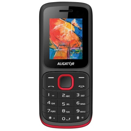 AD210BR Aligátor D210 Dual Sim čierno-červený AD210BR 8595181161746
