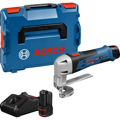 0601926108 Bosch Akumulátorové nožnice na plech GSC 12V-13, L-Boxx 3165140730761 - 