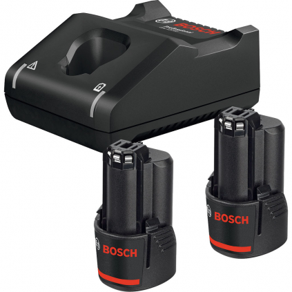 1600A019R8 Bosch Základná súprava 2x GBA 12 V 2,0 Ah + GAL 12V-40 Professional 3165140968188 - 