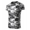 14432 Tričko unisex Camouflage camouflage gray - 