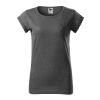 164M117 Tričko dámske Fusion čierny melír 8591729138461 - 2