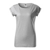 164M317 Tričko dámske Fusion strieborný melír 8591729138669 - 2