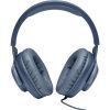 JBL Quantum 100 Wired On-Ear Gaming Headphones with mic Blue EU