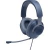 JBL Quantum 100 Wired On-Ear Gaming Headphones with mic Blue EU