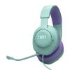 JBL-QNTM100M2-TEAL JBL Quantum 100M2 Headphone Wired Gaming Headset with Microphone, Teal EU 1200130015533