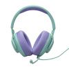 JBL-QNTM100M2-TEAL JBL Quantum 100M2 Headphone Wired Gaming Headset with Microphone, Teal EU 1200130015533