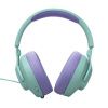 JBL-QNTM100M2-TEAL JBL Quantum 100M2 Headphone Wired Gaming Headset with Microphone, Teal EU 1200130015533