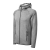 41712 Stretch fleece pánsky Direct tmavosivý melír - 