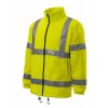 5V197 Fleece unisex HV Fleece Jacket fluorescenčná žltá - 