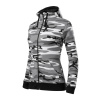 C203217 Mikina dámska Camo Zipper camouflage gray 8591729199646 - 