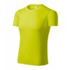 P8190 Tričko unisex Pixel neon yellow - 