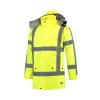 T5097 Pracovná bunda unisex RWS Parka fluorescenčná žltá - 