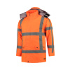 T5098 Pracovná bunda unisex RWS Parka fluorescenčná oranžová - 