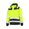 T5197 Pracovná bunda unisex Midi Parka High Vis Bicolor fluorescenčná žltá - 