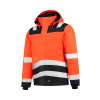 T5198 Pracovná bunda unisex Midi Parka High Vis Bicolor fluorescenčná oranžová - 