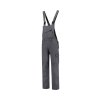 T66TB Pracovné nohavice s trakmi unisex Dungaree Overall Industrial convoy gray - 