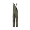 T67TA Pracovné nohavice s trakmi unisex Bib & Brace Twill Cordura army - 