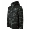 W56C2 Zimná softshellová bunda pánska Vertex Camo camouflage dark gray - 