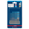 2608901455 Bosch Sada vrtákov Pick&Click EXPERT HEX-9 MultiConstruction, 3/4/5/5/6/6/8/8 mm, 8 ks 4059952587035 - 2