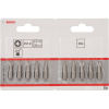 2607001559 Bosch Skrutkovací hrot Extra Hart PZ2, L 25 mm, 10 ks 3165140300858 - 2