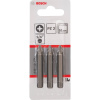2607001571 Bosch Skrutkovací hrot Extra Hart PZ2, L 51 mm, 3 ks 3165140300971 - 2
