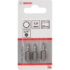 2607001718 Bosch Skrutkovací hrot Extra Hart HEX2, L 25 mm, 3 ks 3165140302432 - 2
