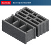 2608602199 Bosch Diamantový kotúč 180 mm, Standard for Concrete 3165140441278 - 5