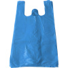 TAHD080 Mikroténové HDPE tašky modré, 30x40cm  - 2