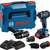 06019K6200 Bosch Akumulátorový vŕtací skrutkovač GSR 18V-90 FC Full Set s príklepovým nadstavcom, L-Boxx, 2x aku 4059952605807 - 