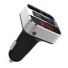 BT02 Solight FM transmitter s bluetooth pripojením do auta, 2x USB + handsfree 8592718023645 - 2