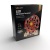 1V277 Solight LED vianočný kolotoč, otáčajúci sa, 7x LED, 30cm, 2x AA 8592718037321 - 10
