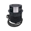 PP120CW-PD20-B Solight 3z + USB A+C 20W PD, Wireless 10W, výsuvný blok zásuviek, 2m,  čierny 8592718037710 - 2