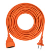 PS20 Solight 1z pohyblivý prívod - spojka, 10m, 2 x 1,5mm2, oranžová 8592718034047 - 1