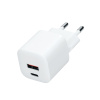 DC77 Solight USB-C + USB-A fast charger GaN 20W PD 8592718042318 - 1