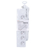PP160 Solight predlžovací prívod 6 zásuviek, 2m, 3 x 1mm2, biely, 6+1 vypínač 8592718036423 - 6