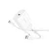 9915101100167 Nabíjačka Epico 20W PD Bundle s káblom USB-C na USB-C 1,2 m - biela 8596049182453