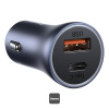TZCCJD-0G Baseus Golden Contactor Pro nabíjačka do auta s káblom USB-C 1m 40W 1x USB, 1x USB-C sivá 6953156201958