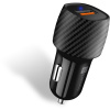 CCC-5012-CA CONNECT IT InCarz QUICK CHARGE 3.0 nabíjačka do auta, 1x USB-A, 3 A, CARBON 8595610627706