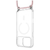 FIXPUNM2-1602-PI FIXED MagPure puzdro na krk s ružovou šnúrkou pre Apple iPhone 17 Pro 8591680187225