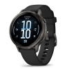 010-03013-02 Garmin Venu 4 41 mm, bridlicový a čierny silikónový remienok 753759342869