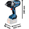 06019J8502 Bosch Akumulátorový rázový uťahovač GDS 18V-1050 H, L-Boxx, 8 Ah ProCORE 4059952564678 - 5