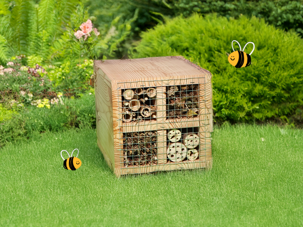 Stylový hmyzí domek? To bude bzučet radostí! 🏠 🐝