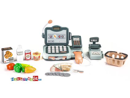 Zvuky pokladních produktů skeneru kalkulačky