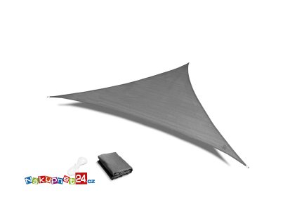 Slunečník s vodotěsnou stříškou 3x3x3m ModernHome - šedý