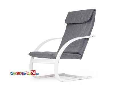 Finské houpací křeslo polohovací lounge křeslo ModernHome