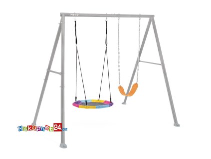 15328 dvojita zahradni houpacka detske hriste capi hnizdo intex 44126